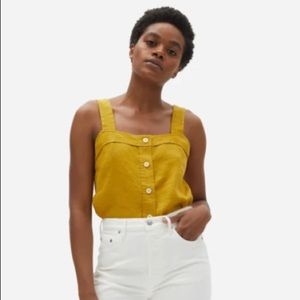 Everlane Linen Picnic Top